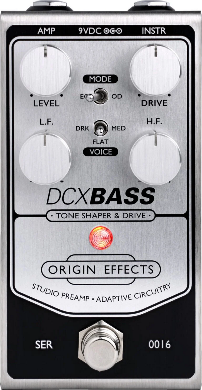 Origin Effects DCX Bass Tone Shaper & Drive