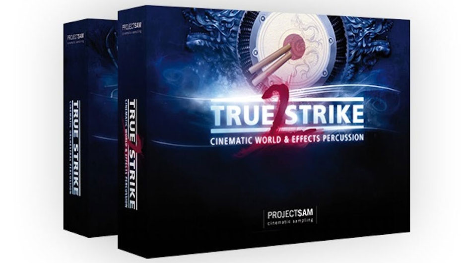 True Strike 1 2.0 orchestral percussion library