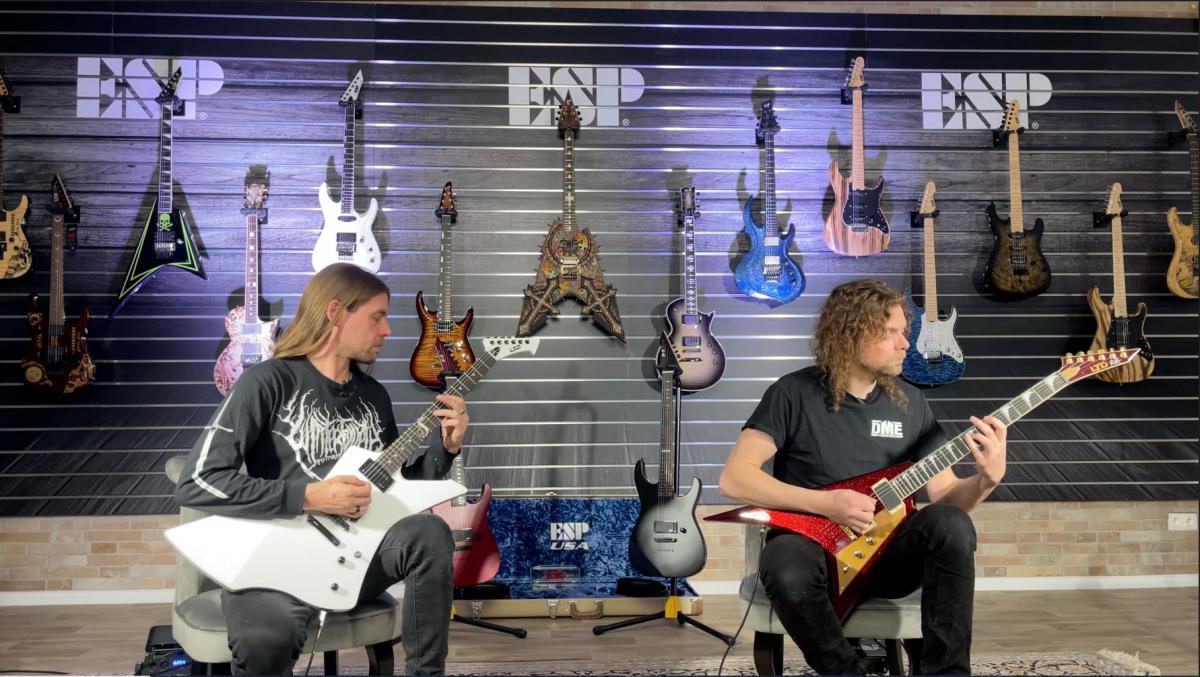 Gitaarspelen zoals Metallica: thrashmetal - ESP School Of Metal met Kevin Storm
