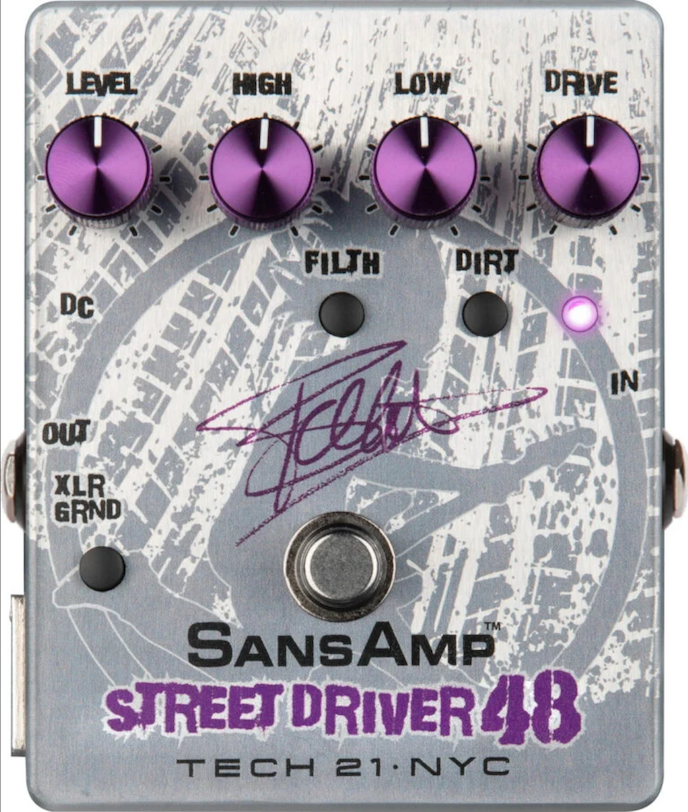 Tech 21 Frank Bello Street Driver 48 Signature SansAmp Pedal