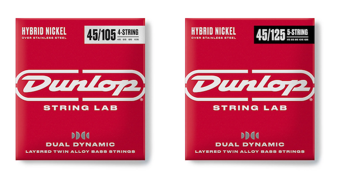 Dunlop Dual Dynamic Hybrid Nickel Bass Strings