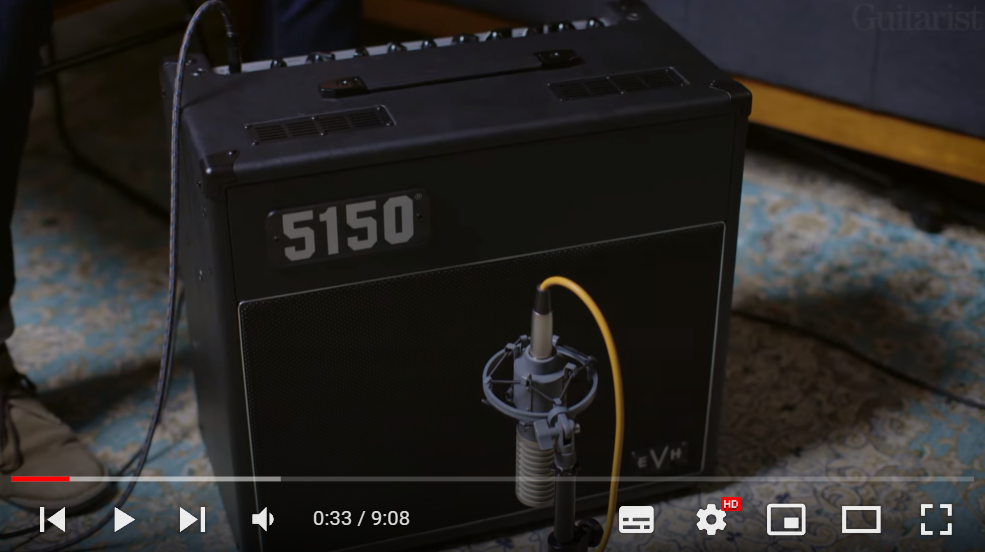 Video bij de test van de EVH 5150 Iconic 15W 1x10 Combo