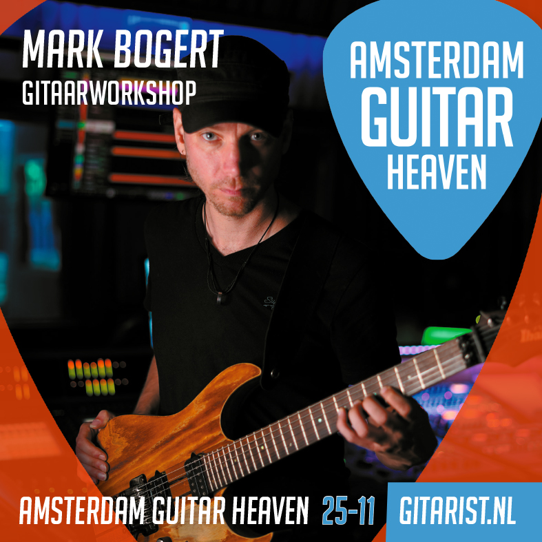 Workshop door Mark Bogert op Amsterdam Guitar Heaven, zaterdag 25 november