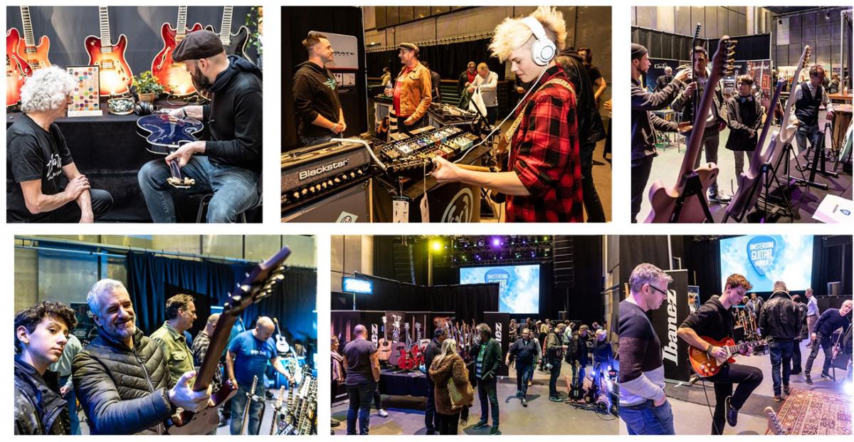 70 merken gitaren, amps, effecten en meer op de Gearshow Gitaar & Bas van Amsterdam Guitar Heaven, zaterdag 25 november