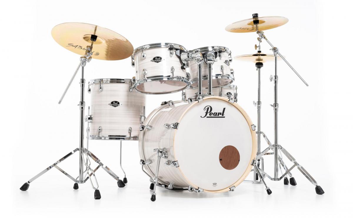 Pearl Export drums in drie configuraties en zes finishes