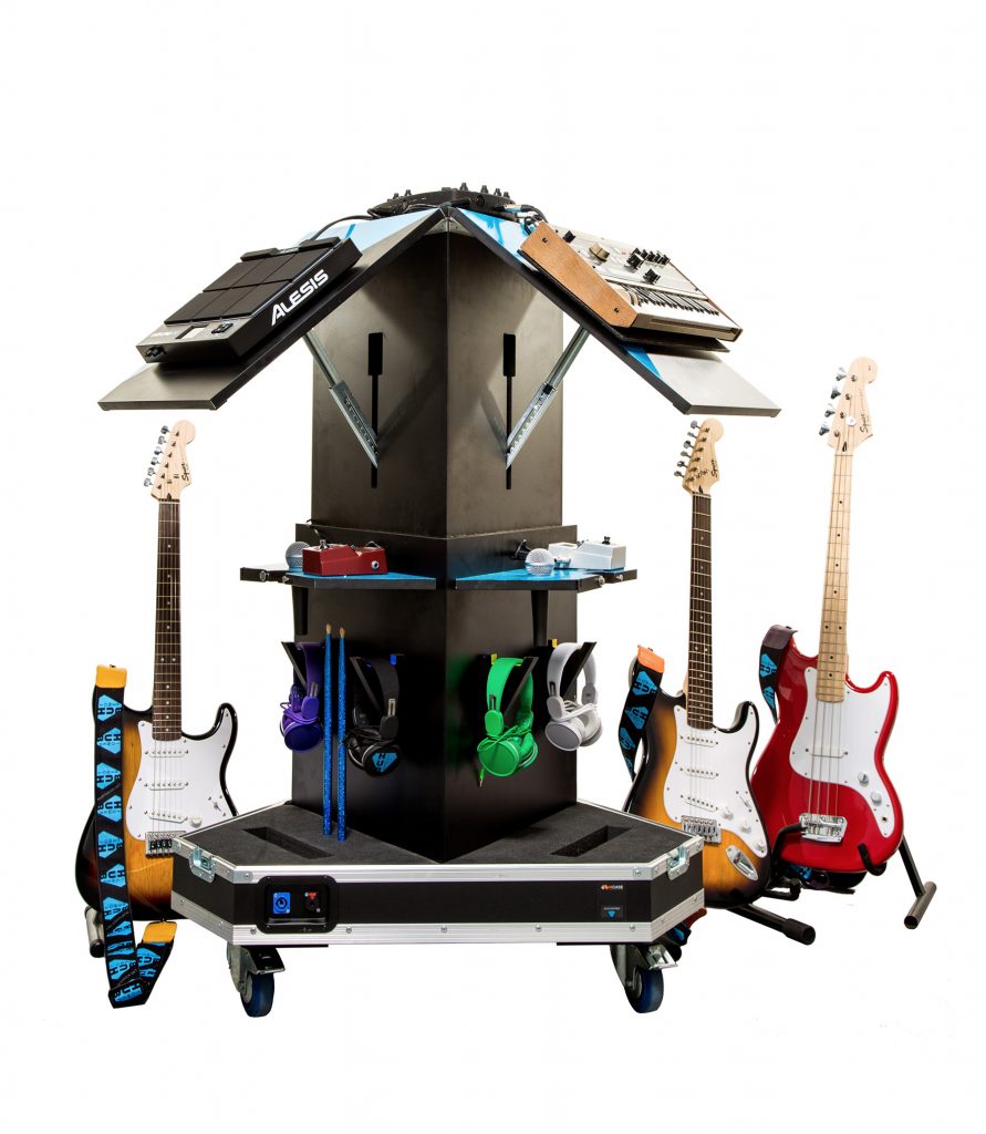 Afbeelding met gitaar, speelgoed, muziekinstrument Automatisch gegenereerde beschrijving