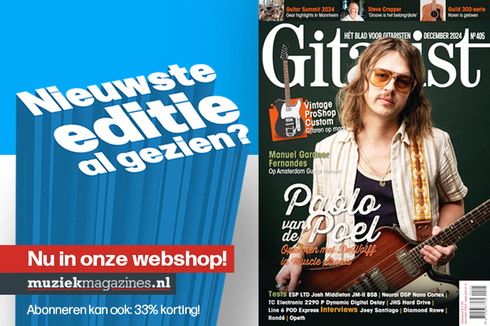 De december-editie van Gitarist is uit! 