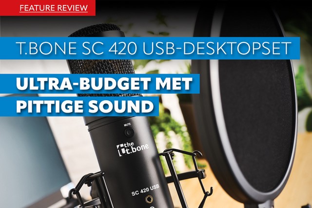 Feature review! t.bone SC 420 usb-desktopset - Ultra-budget met pittige sound