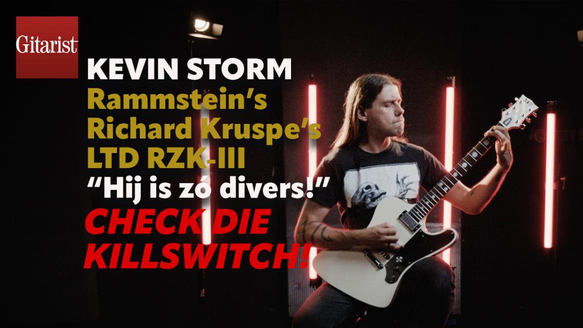 Video! Kevin Storm bespeelt en bespreekt Rammstein’s Richard Kruspe’s LTD RZK-III