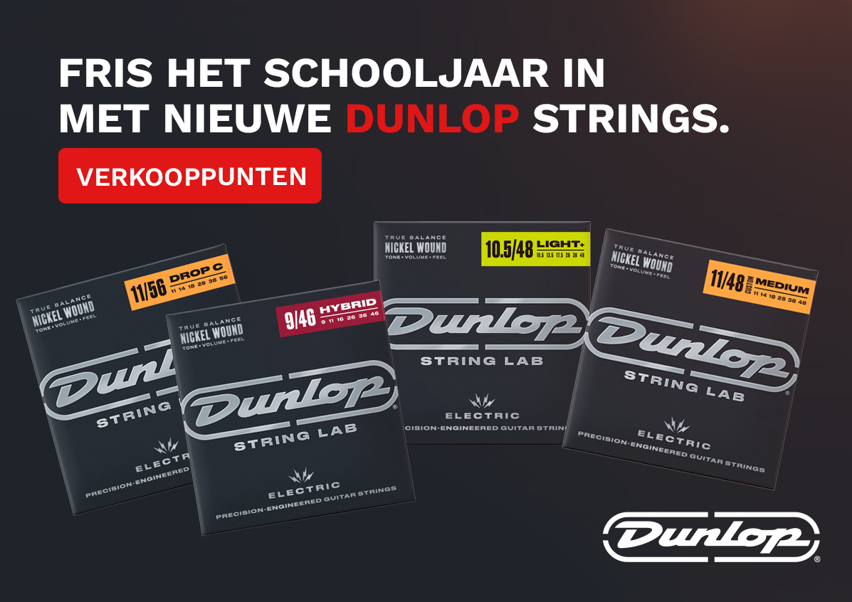 Fris het schooljaar in met nieuwe Dunlop strings