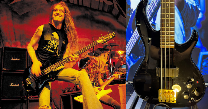 NAMM 2026: Aria Pro II Cliff Burton Signature SB-CLB bass