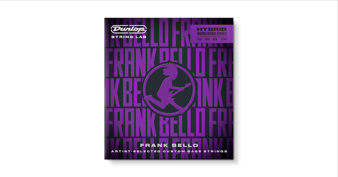 Dunlop Frank Bello Hybrid Wound Nickel Bass Strings