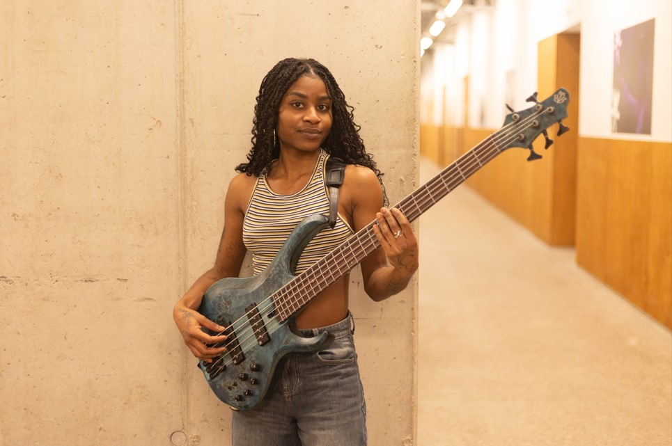 Marilonah Copra geeft een masterclass op de Bridge Guitar Convention zaterdag 30 mei 2026